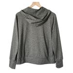 Quince Flowknit Full Zip Hoodie in Heather Gray Size Medium Photo 3