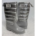 Sam Edelman Silver Puffer Winter Boots – Sam Weather – Women’s 7M Photo 1