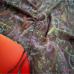 Chico's Chico’s Silk Kimono Top S/M Sheer Paisley Boho WhimsiGoth Festival Fairycore Photo 4