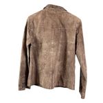 Me Jane Women's Coffee Brown Leather Short Jacket Photo 1