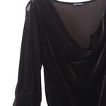 Boston Proper FINAL MARKDOWN LADIES'  Stretch Velvet Top 38” bust Photo 5