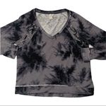 Mudd Tie Dye Long Sleeve V Neck Top Photo 0