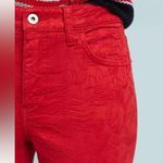 Anthropologie Pilcro High-Rise Skinny Ankle Jeans Red Size 27 Photo 1