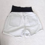 Old Navy  light blue maternity jean shorts Photo 3