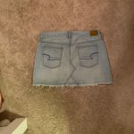 American Eagle Light Denim Mini Skirt Photo 2