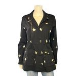 Romeo + Juliet Couture NEW Black Copper Star Utility Streetwear Jacket Size L Photo 2