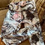 Terez New  high shine marble multi colored leggings Photo 0