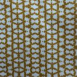 prAna  Kara Marigold Mixer Mustard Cream Patterned Pants Size 6 28 Straight Leg Photo 5