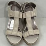 Calvin Klein Emalynn Ribbed Elastic Wedge Sandals Photo 6