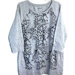 Style & Co Animal Print Sweatshirt Photo 0