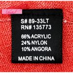 Nordstrom Spool Lightweight Zipper Back Sweater Rust Terracotta High-Low Asymmetric Knit S Photo 7