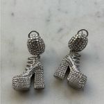 Marc Jacobs NWOT Marc Jacob’s Elegant Silver Shoe Earrings Photo 7