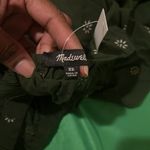 Madewell NWT Floral Ruffle Olive Green Skirt size XS Photo 6