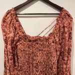 Free People Smock It To Me Mini Dress Bodycon Printed Smocked Dress - Size Small Photo 11