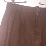 Sag Harbor  vintage brown 100% wool pencil skirt Photo 5