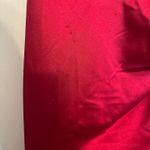 Windsor Red  Homecoming Satin Dress With Slit XS Photo 5