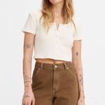 Levi's  Ripped Crop Top  Photo 1