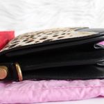 Gucci  Leopard Face Animal Print Calf Hair 90s Style Black Leather Shoulder Bag Photo 3