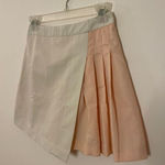 Storia  Peach & Cream Preppy Pleated Skort Skirt Size Small Photo 0