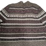 Abercrombie & Fitch EUC Abercrombie Fitch Women's Long Cardigan Sweater Geometric Pattern Size L Photo 8