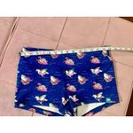 Wodbottom Shark, Donut, Flamingo Shorties, Size Large Blue Photo 4
