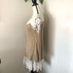 Ryu  Pom Pom Embroidered Lace Trim Sweater Dress Photo 2