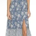 Anthropologie NWT  Paige Poppy Blue Dress Spring Easter Photo 0
