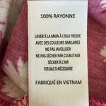 Lush Clothing Lush Ranya Faux Unlined Floral Burgundy Berry Cream White Wrap Cropped XXL #1896 Photo 10