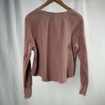 Tularosa Green The Vista Henley Top & Legging in Rose Pink Size Extra Small Photo 6