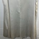 Nic + Zoe Women Cream Casual Dress M Slits Lightweight Lined White Size M Photo 6