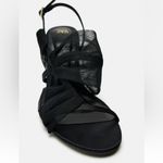 ZARA  women size 36 mesh fabric black heels brand new sandals heels stilettos Photo 4