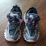 Balenciaga  Pink Gray Edgy Feminine Old Money Y2K Fashion Comfy Sneakers Size 6 Photo 1