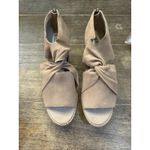 Eileen Fisher Raja Leather Wedge Women's Brown 9.5 Light Brown Sandal Photo 4