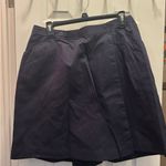 Liz Claiborne NWOT Elisabeth Dark Blue Skort | Women’s Size 14 Photo 0