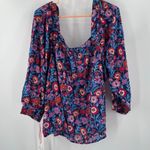 Vineyard Vines Top Size XXL NWT Tisbury Floral Square Neck Woven Plus Curvy Photo 1