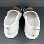 Salvatore Ferragamo Women's BALZE Rainbow Leather Sneakers US 7.5 - EU 38 Photo 5