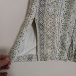 R & M Richards  - Karen Kwong 14 Short Sleeved Tunic Top Plus in Olive White Photo 6