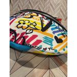 Funky Graffiti Print Fanny Pack Waist Bag Belt Bag Zip Pouch White Photo 7