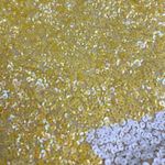 Gene Shelly Vintage Yellow White Zig Zag Colorblock Sequin Short Sleeve Dress 14 Photo 7