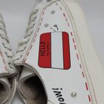 ALDO Women's Rhinestone Embellishment Color Pops Low Top Fashion Sneakers Sz 11 Photo 8