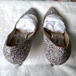 Jimmy Choo Romy 60 Platinum Sparkly Luxury Heels Pumps Photo 2