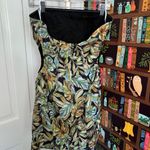 Charlie Holiday Tropical Strapless Dress Photo 6