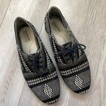 Osborn Handmade Cotton Ikat Print Oxford Sneakers Black (size 9) guatemalan Photo 1