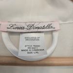 Linea Donatella Bride white Robe for wedding day size large X large good used condition Photo 2