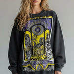 Urban Outfitters  The Doors Oversized Sweatshirt One Size 1968 Concert Poster Photo 0