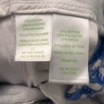 Lilly Pulitzer  Blue and White Floral High Waist Shorts Photo 4