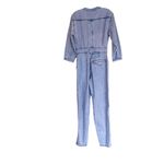 NWT ETICA Fatima Denim Utility Jumpsuit Color: Cyclone Violet Purple Size XS Photo 6