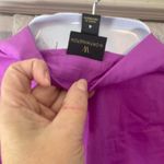 Worthington Purple button-up shirt with a relaxed fit  4 Photo 2