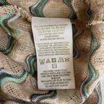 Free People  New Romantics Top Womens XS Brown Striped Lace Beaded Boho Prairie Photo 7