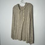 TALULAH  cream hoodie size large Photo 1